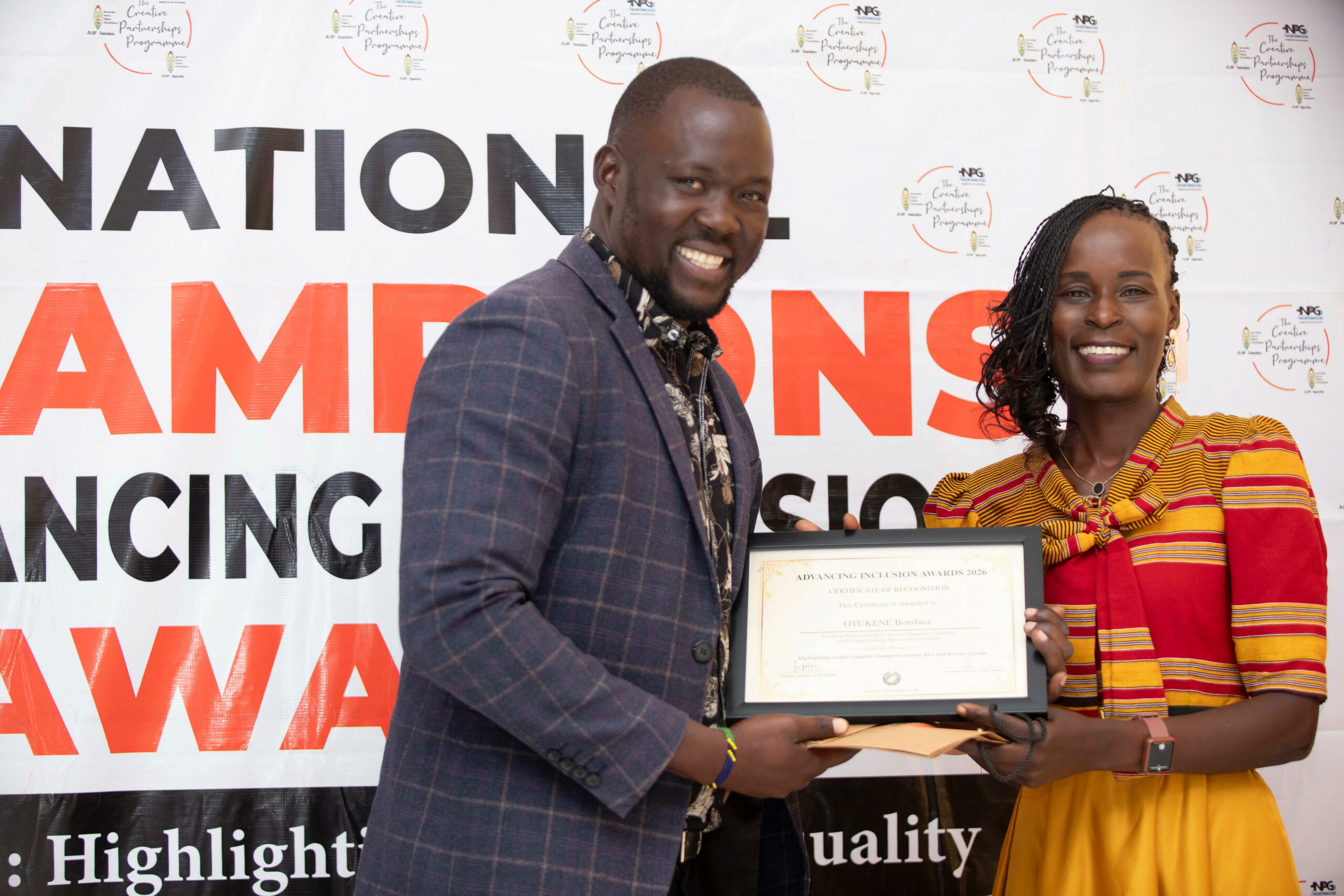 Winner Boniface Otukene