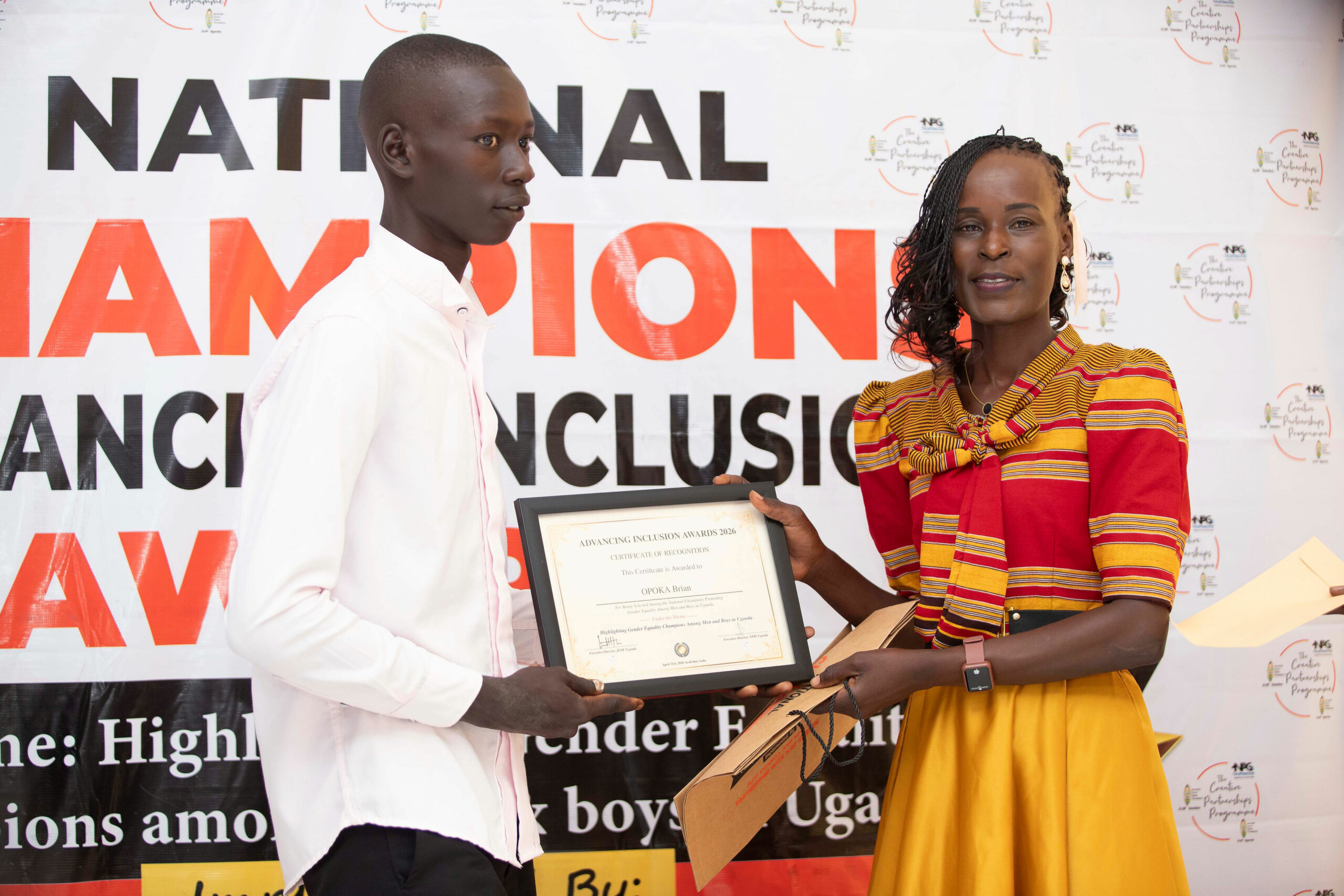 Winner Brian Opoka