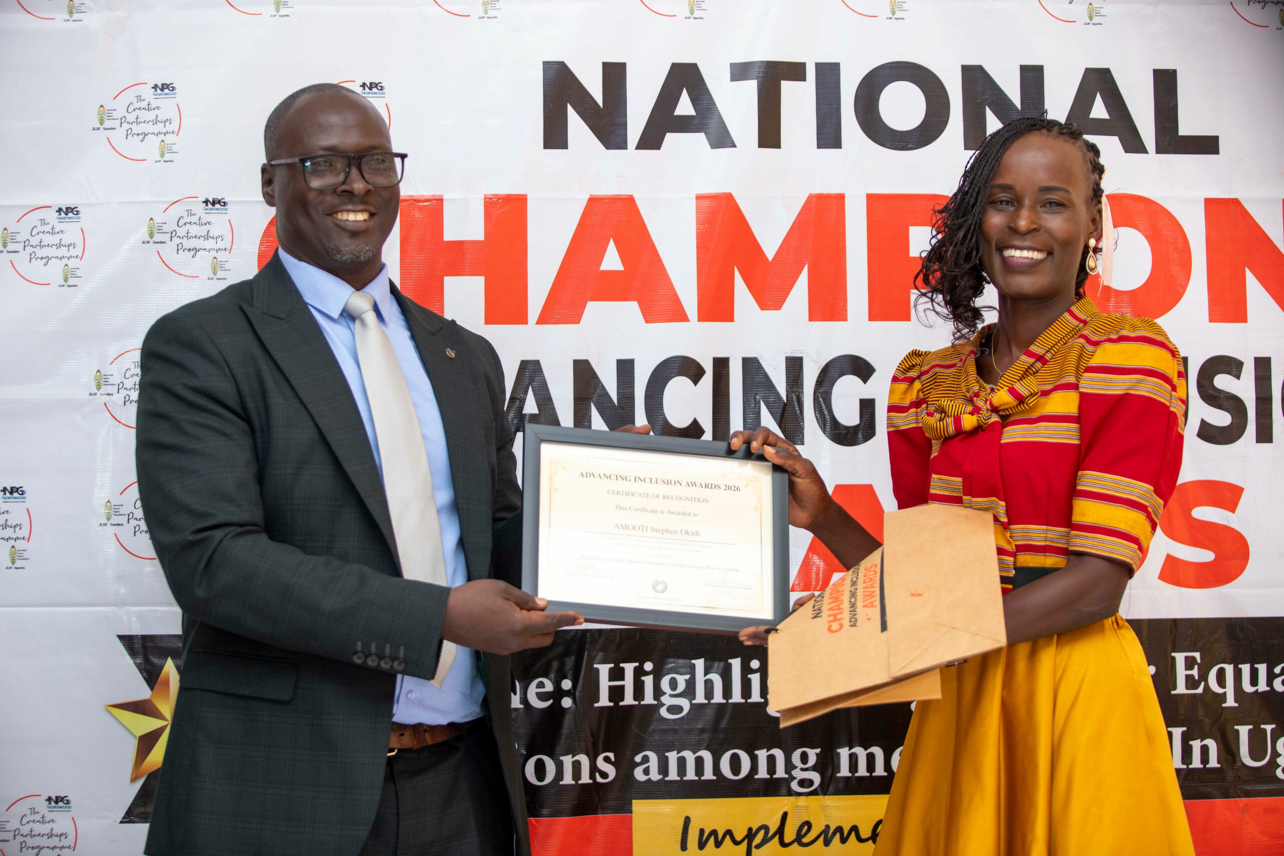 Winner Stephen Okido Amoothi